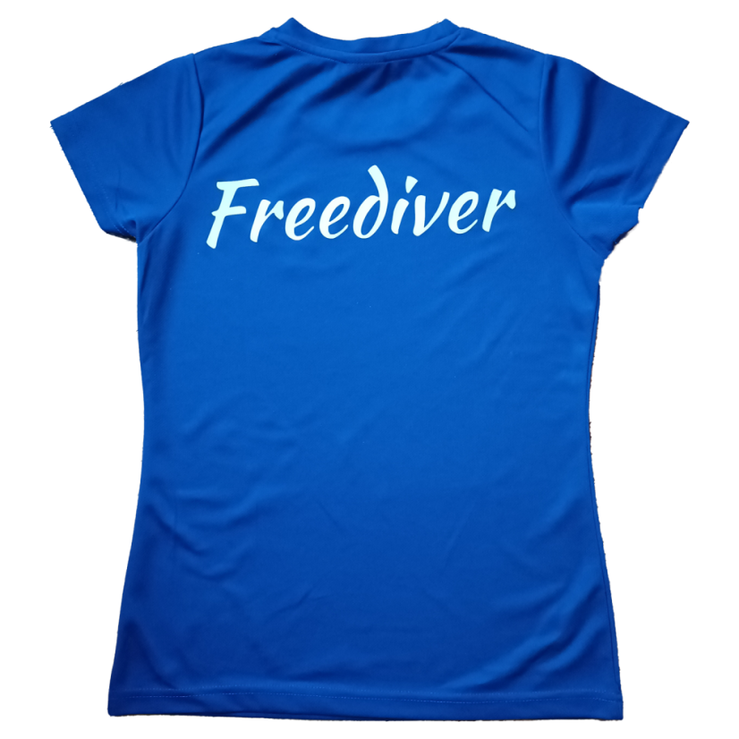 Funkční triko Freediver - Barva: Modrá, Velikost: L, Verze: Dámská