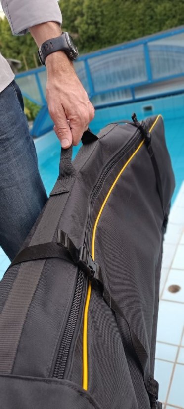 Batoh na dlouhé ploutve - Barva: Žlutá, Velikost: 110 cm